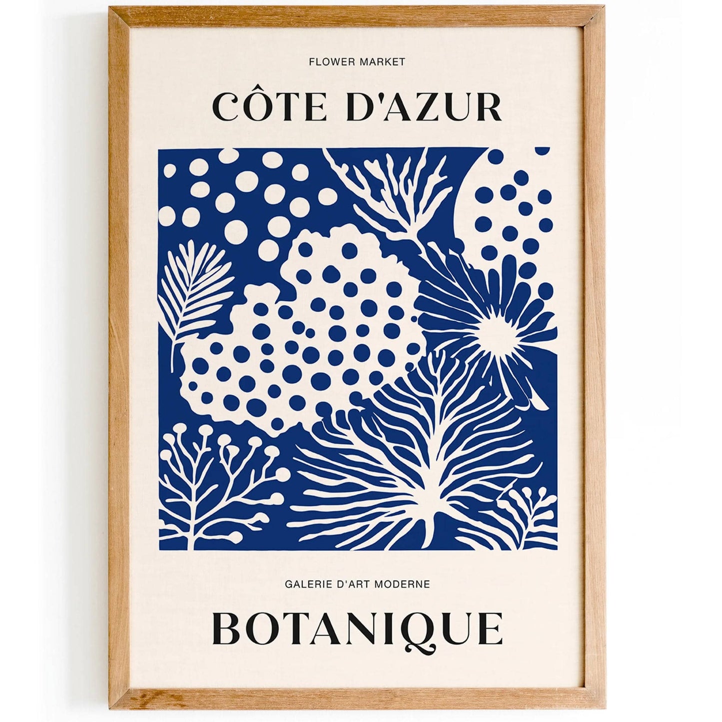 Botanique Cote d Azur Nature Poster - HypeSheriff