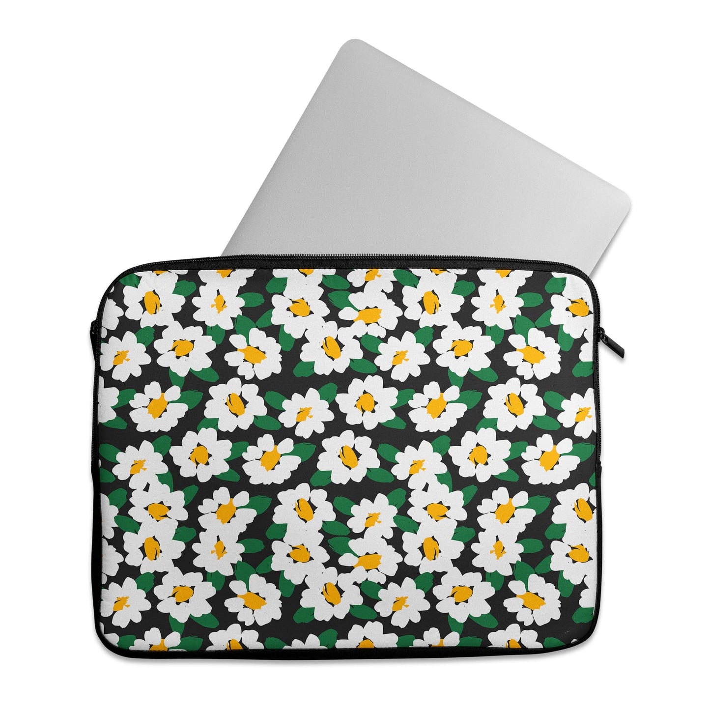 LAPTOP SLEEVE WITH CUTE DAISIES