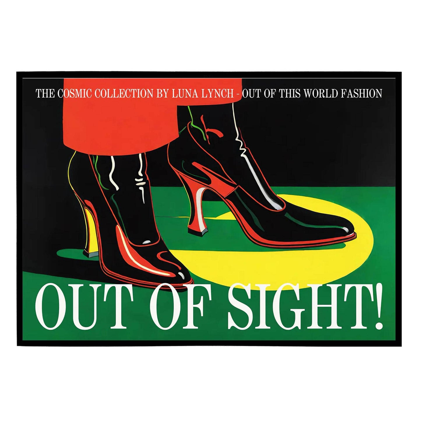 Vintage Fashion Shoes Poster - HypeSheriff