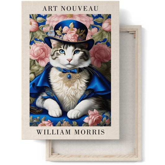 Nature's Embrace William Morris Canvas Print