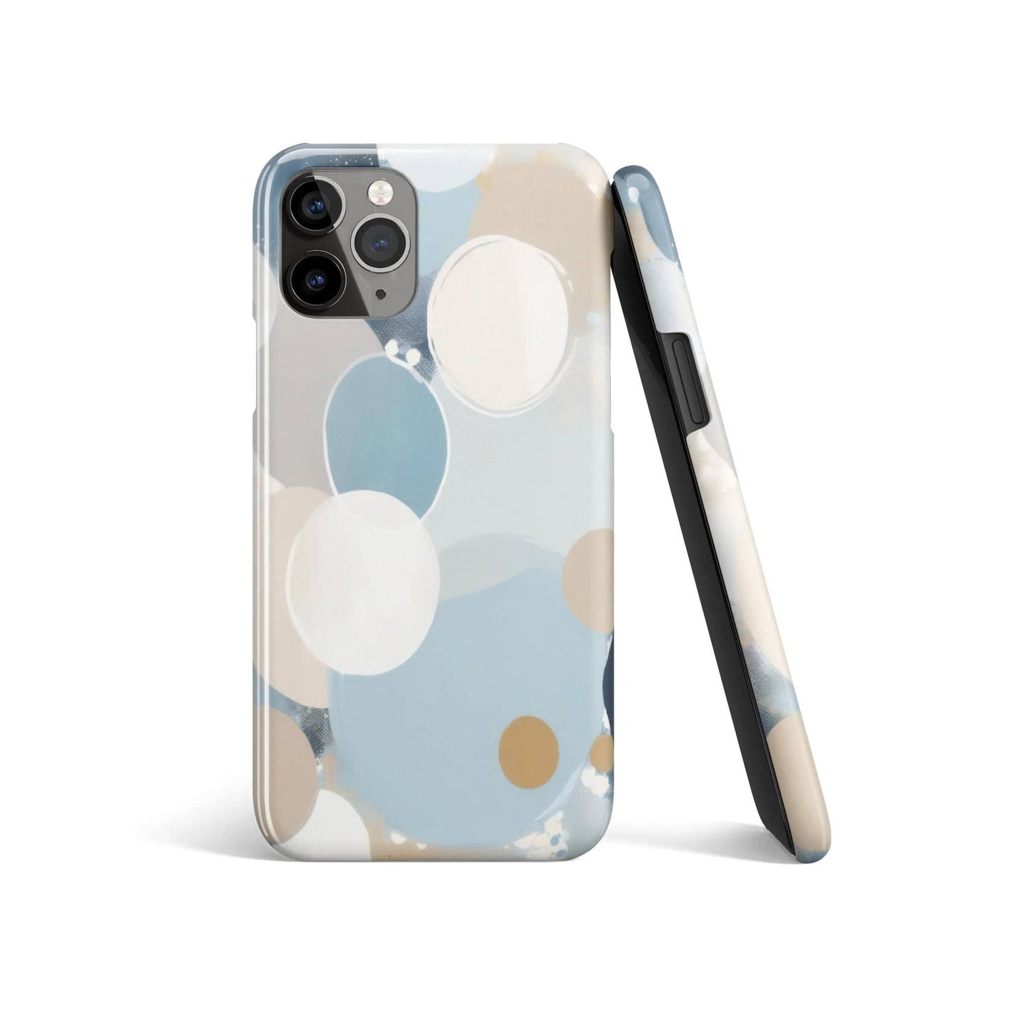 Sleek Minimalist Blue iPhone Case - HypeSheriff