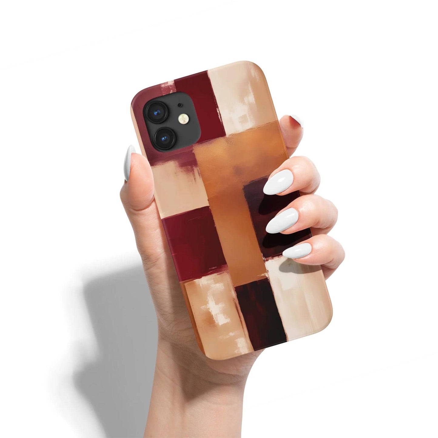 Modern Vintage Geometric iPhone Case - HypeSheriff