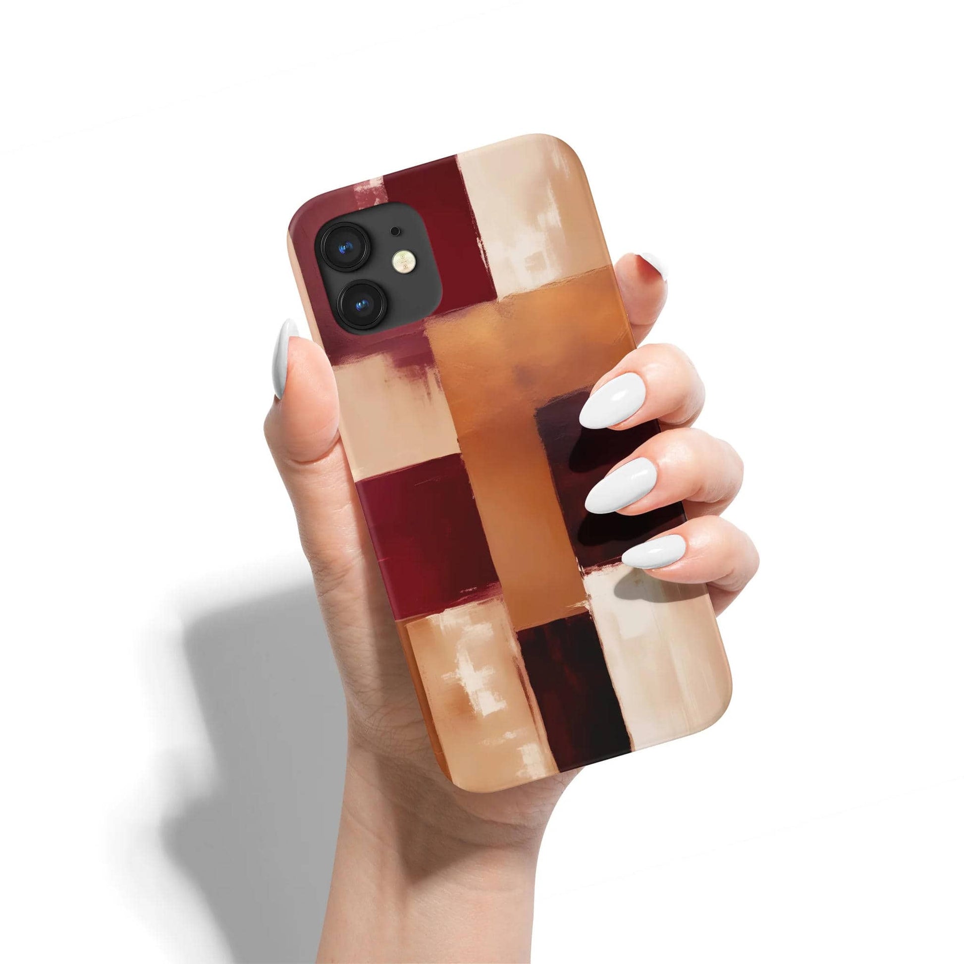 Modern Vintage Geometric iPhone Case - HypeSheriff