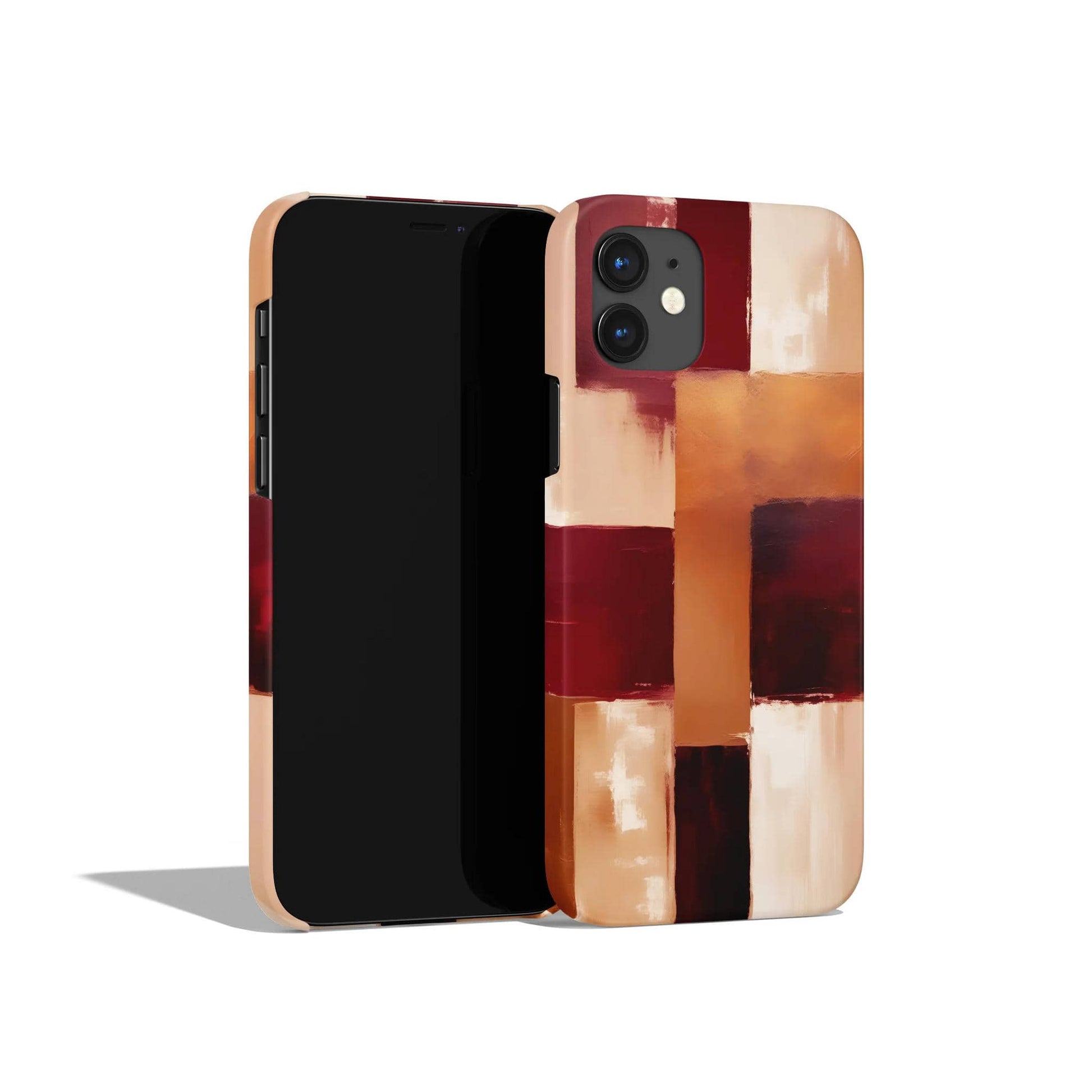 Modern Vintage Geometric iPhone Case - HypeSheriff