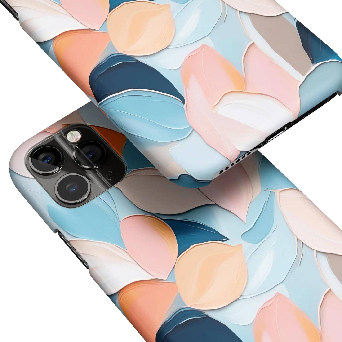 Abstract Blue Popular iPhone Case - HypeSheriff