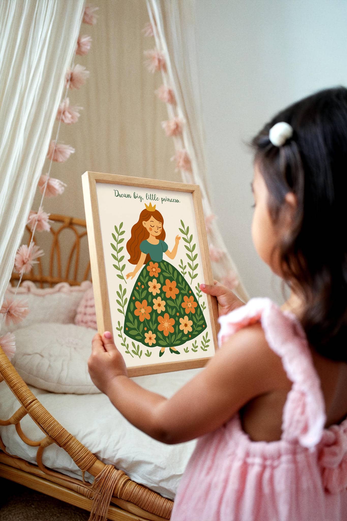 Little Princess Dream Big – Nursery Wall Art