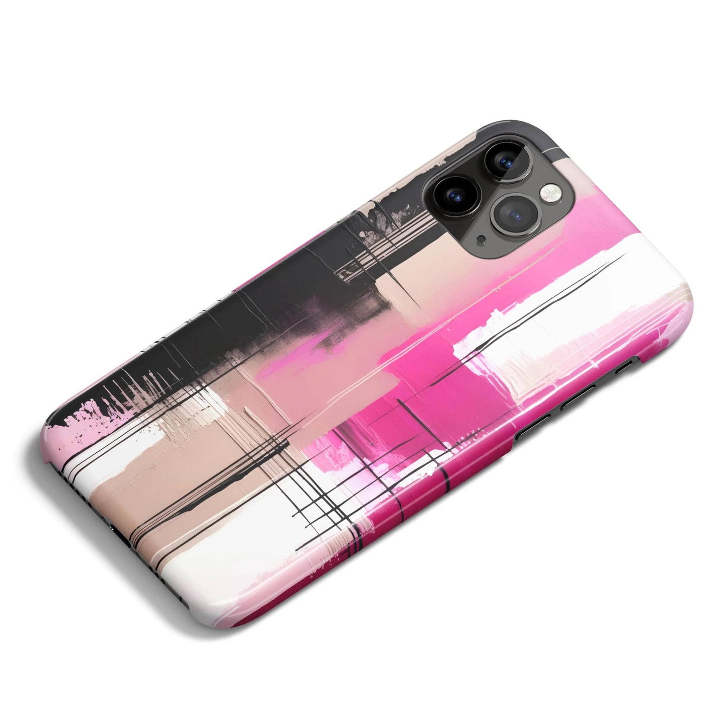 Infinite Impressions Magenta iPhone Case - HypeSheriff