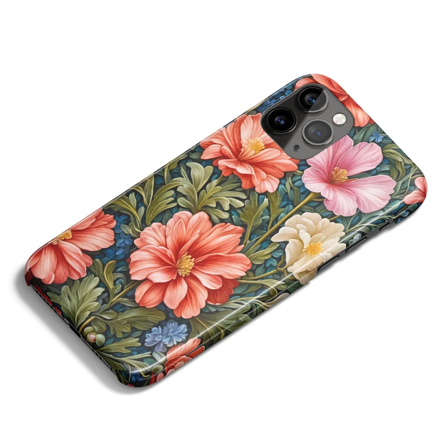 Green Floral Botanical iPhone Case - HypeSheriff
