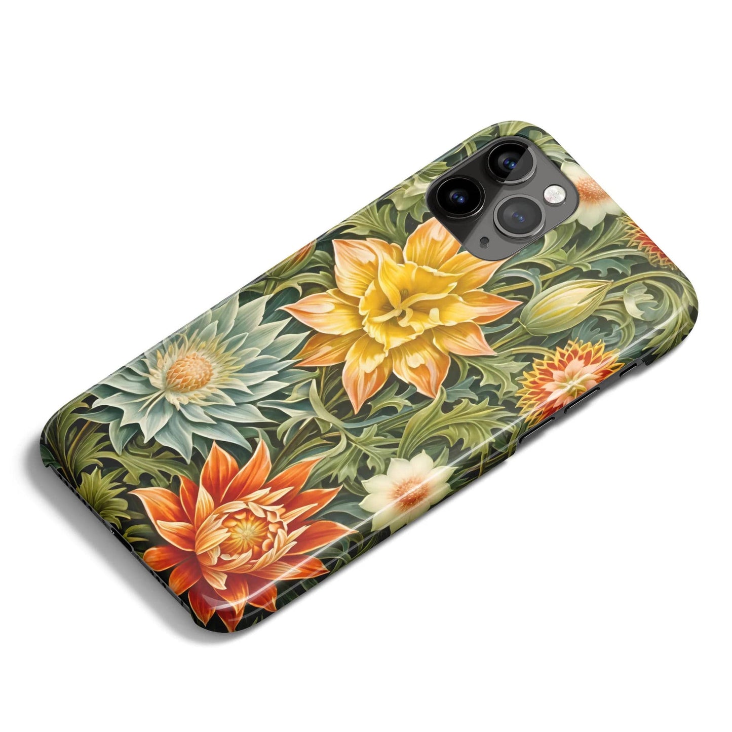 Vintage Blooms Victorian iPhone Case - HypeSheriff