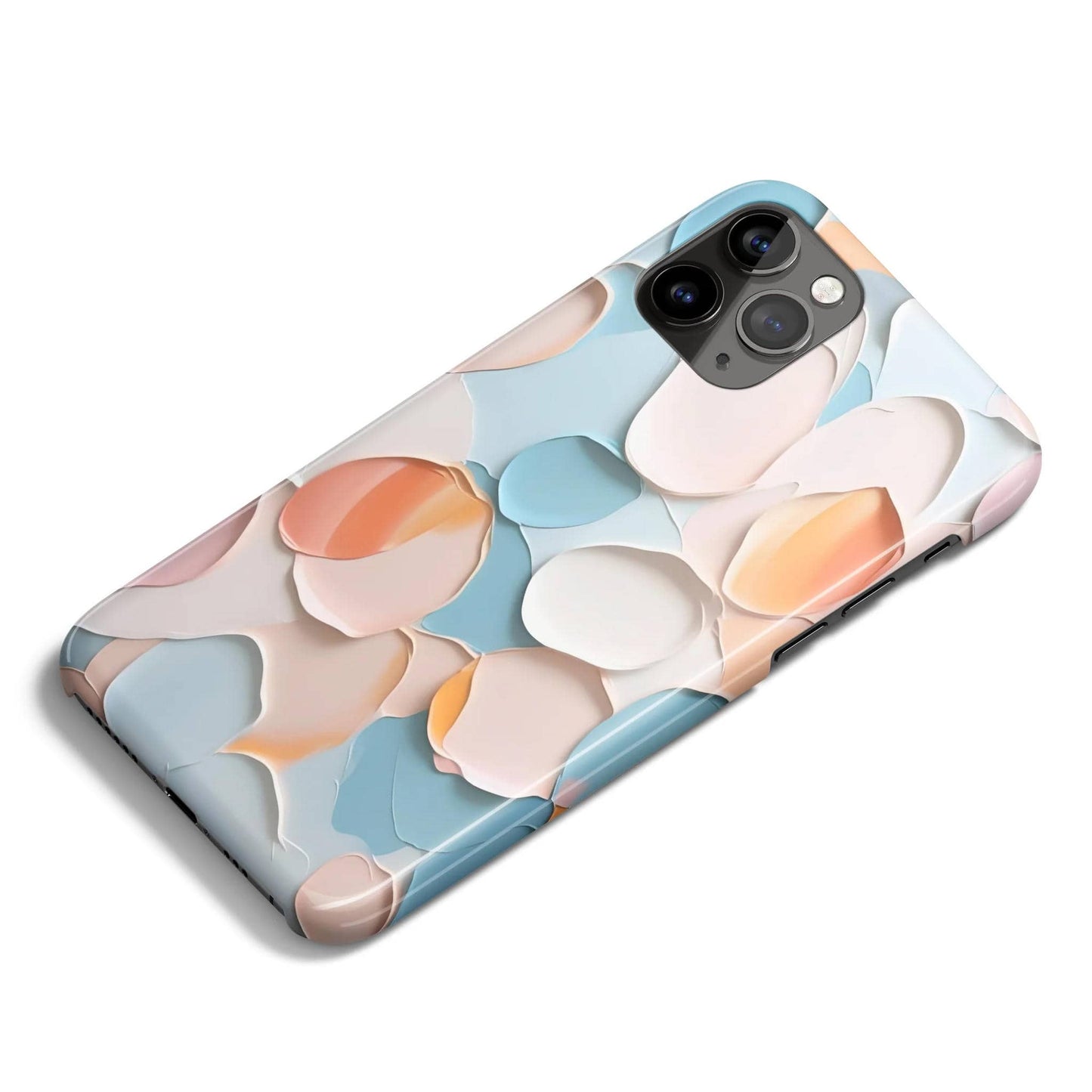 Pastel Aesthetic Blue iPhone Case - HypeSheriff