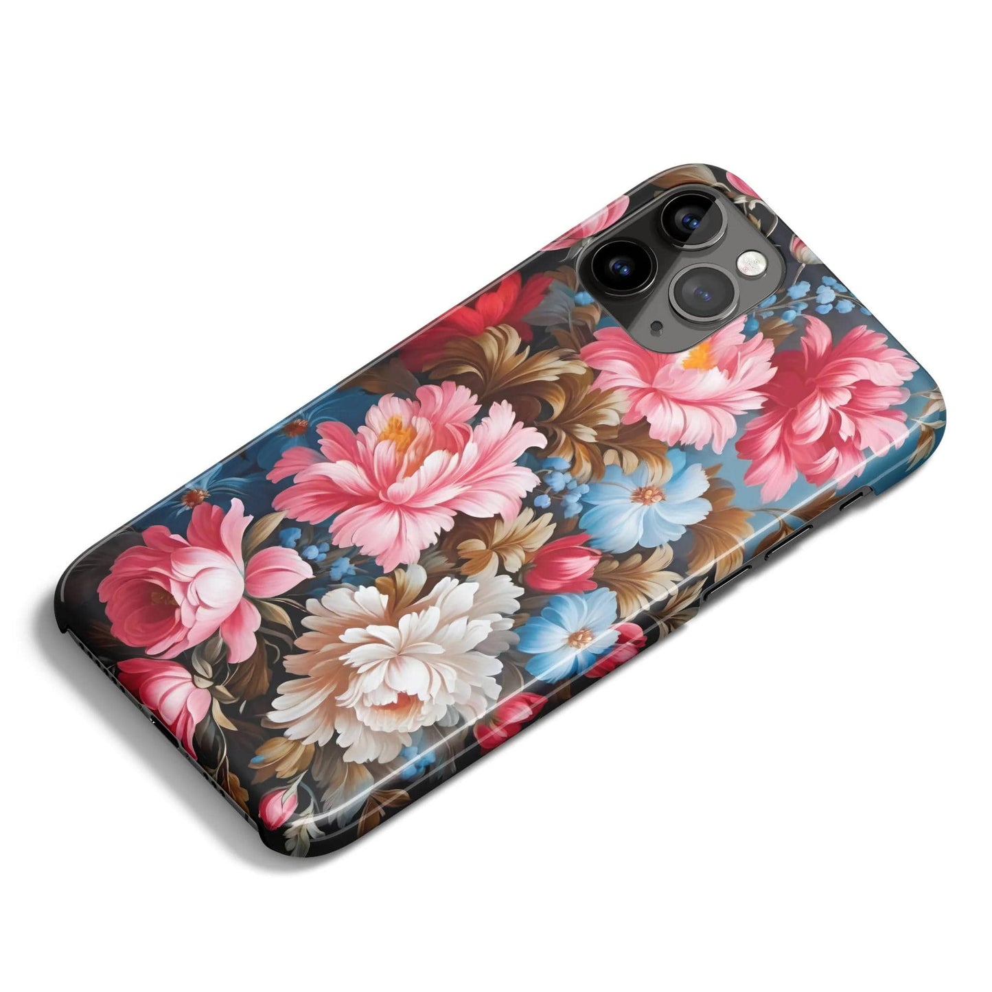 Luxury Elegant Floral iPhone Case - HypeSheriff