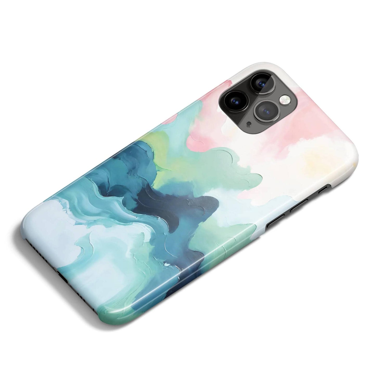 Abstract Ocean Painting iPhone Case - HypeSheriff