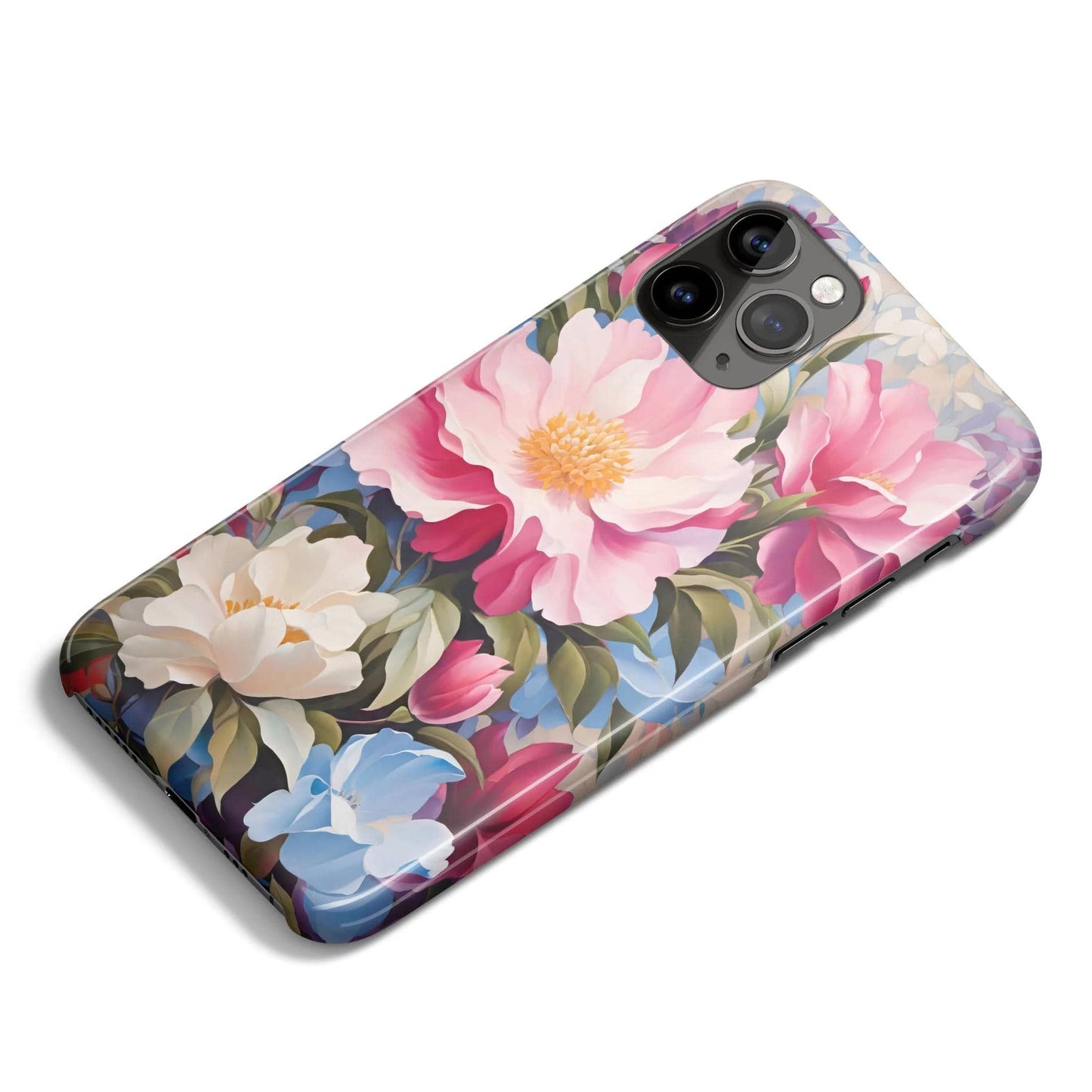 Painting Flowers iPhone Case - HypeSheriff