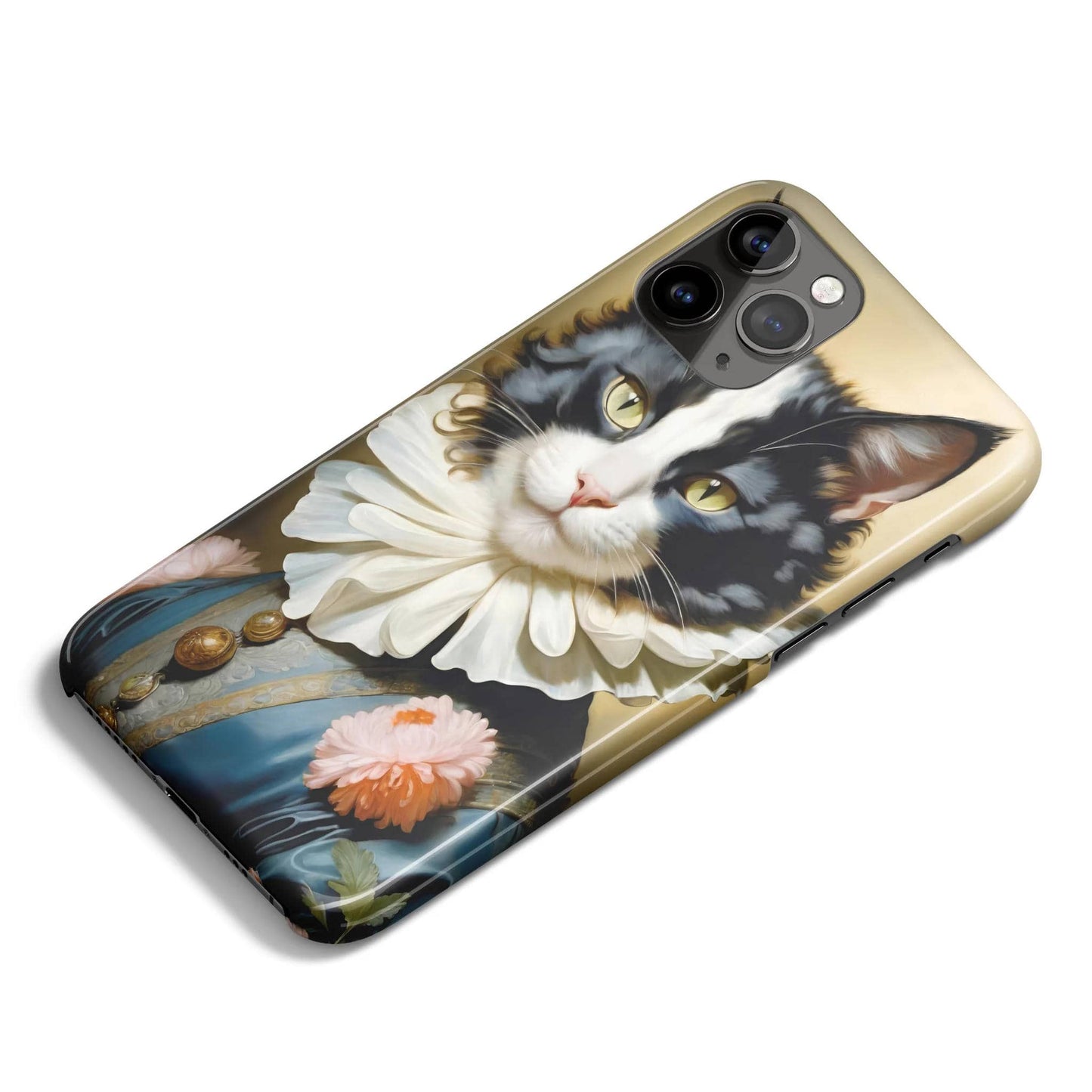 Baroque Cat iPhone Case - HypeSheriff