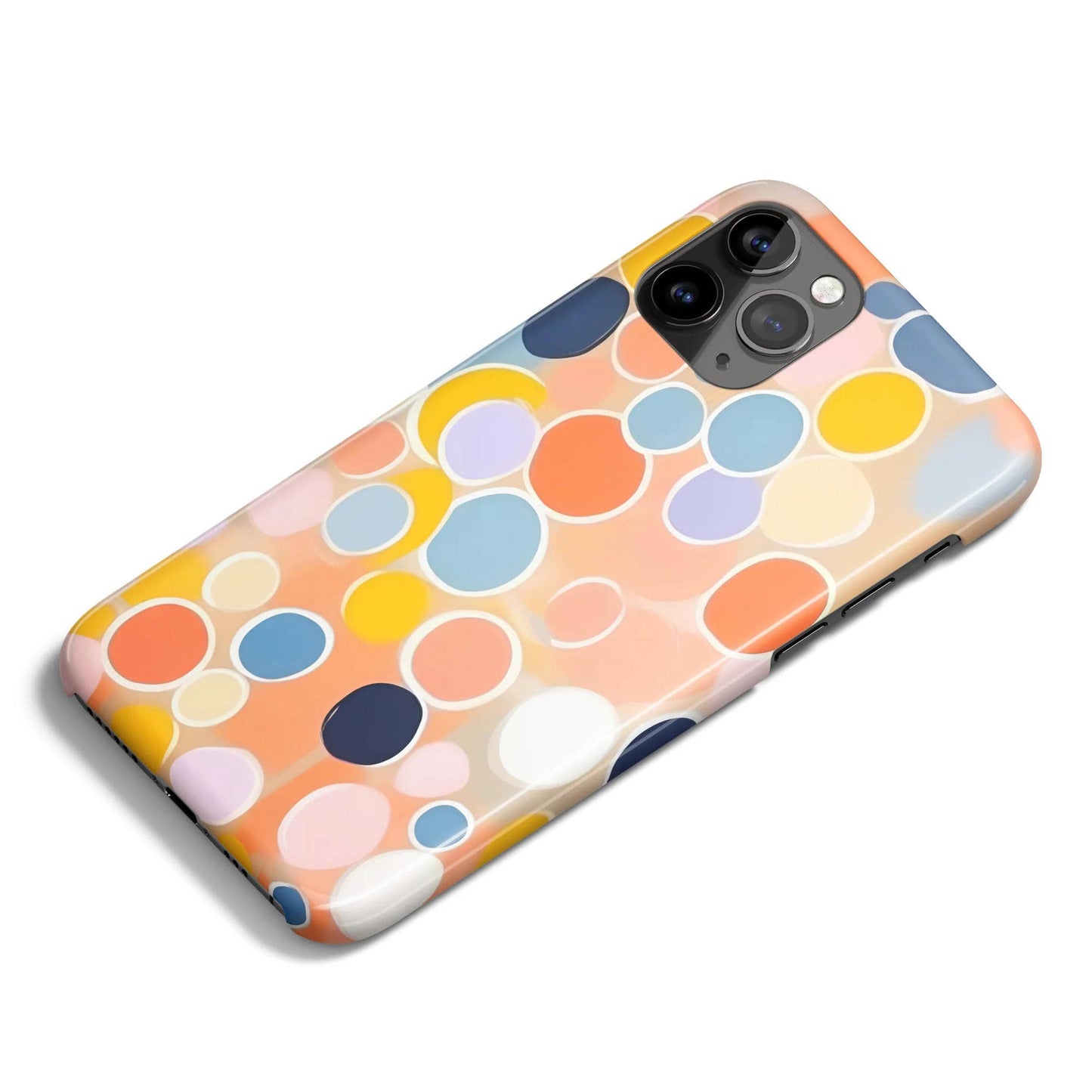 Colorful Spots iPhone Case - HypeSheriff
