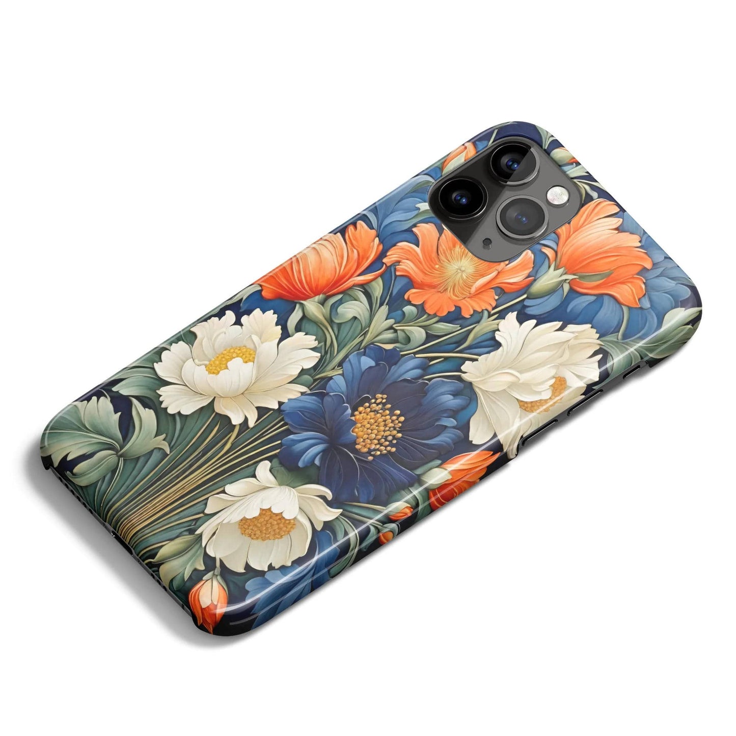 Baroque Floral iPhone Case - HypeSheriff