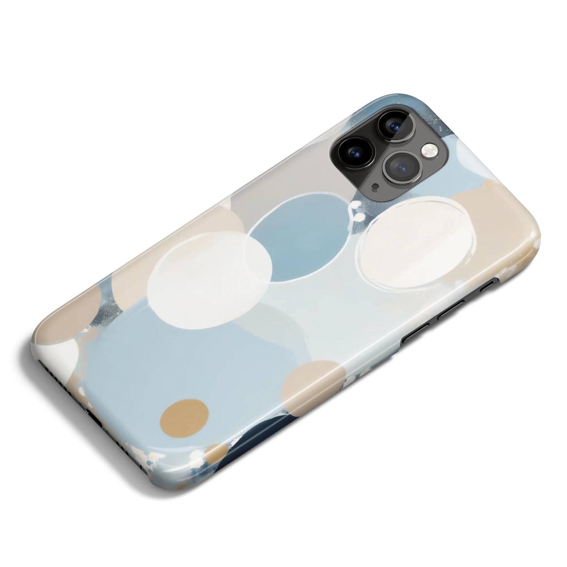 Sleek Minimalist Blue iPhone Case - HypeSheriff