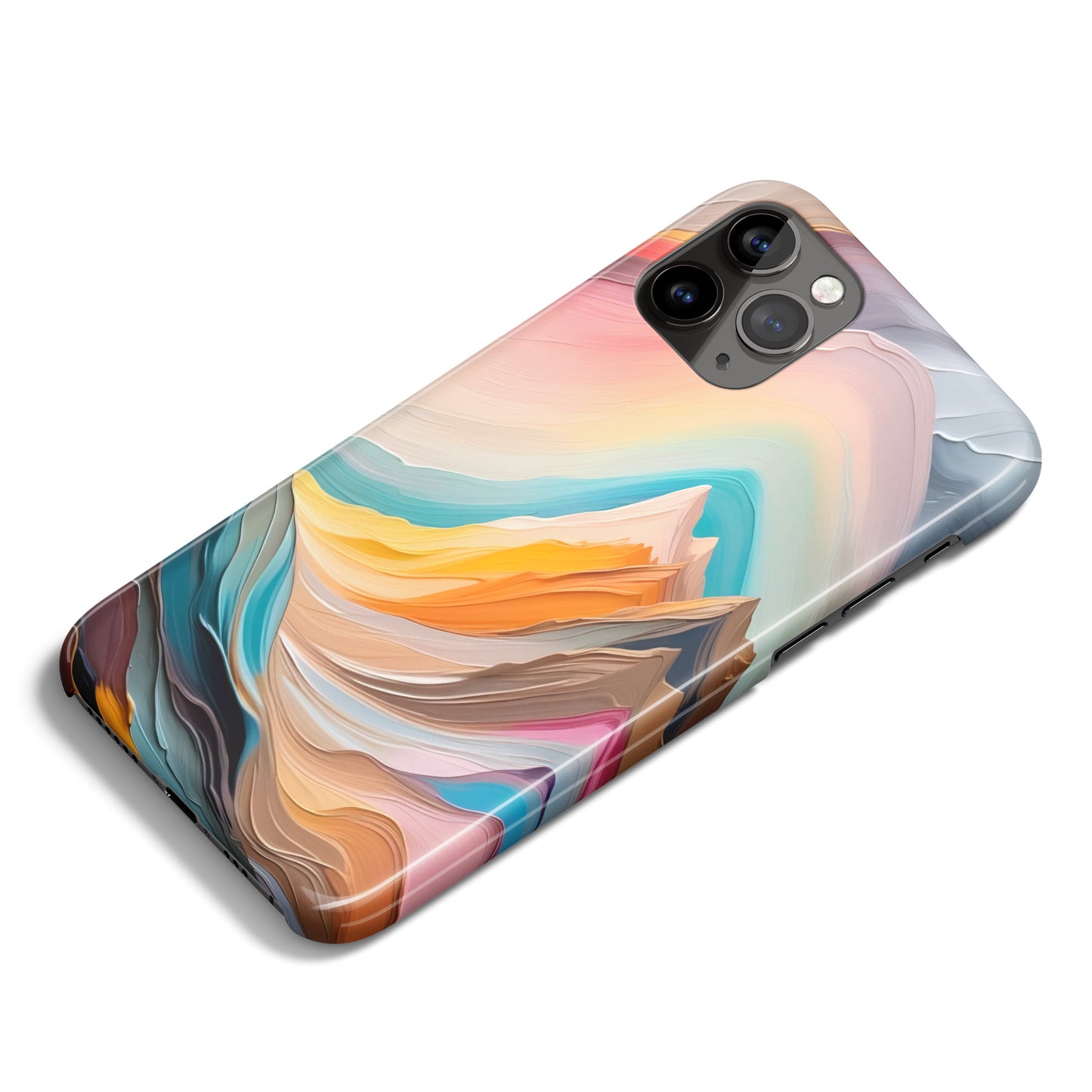 Abstract Landscape Painting iPhone Case