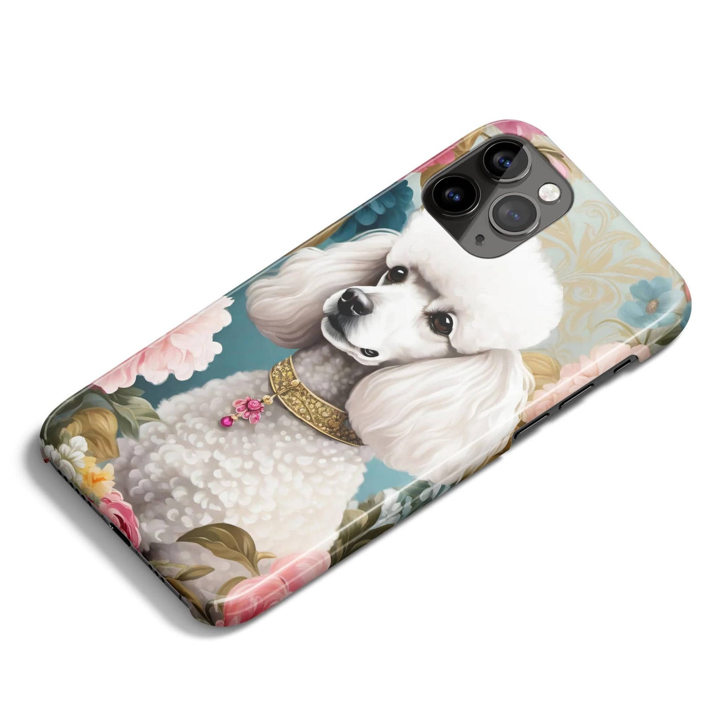 Cute Poodle Dog iPhone Case - HypeSheriff
