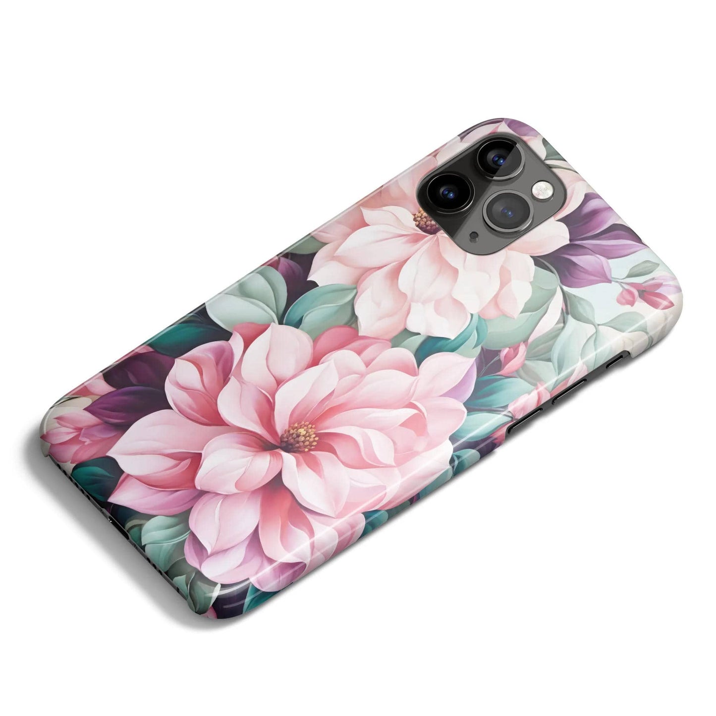 Floral Artistic Painting iPhone Case - HypeSheriff