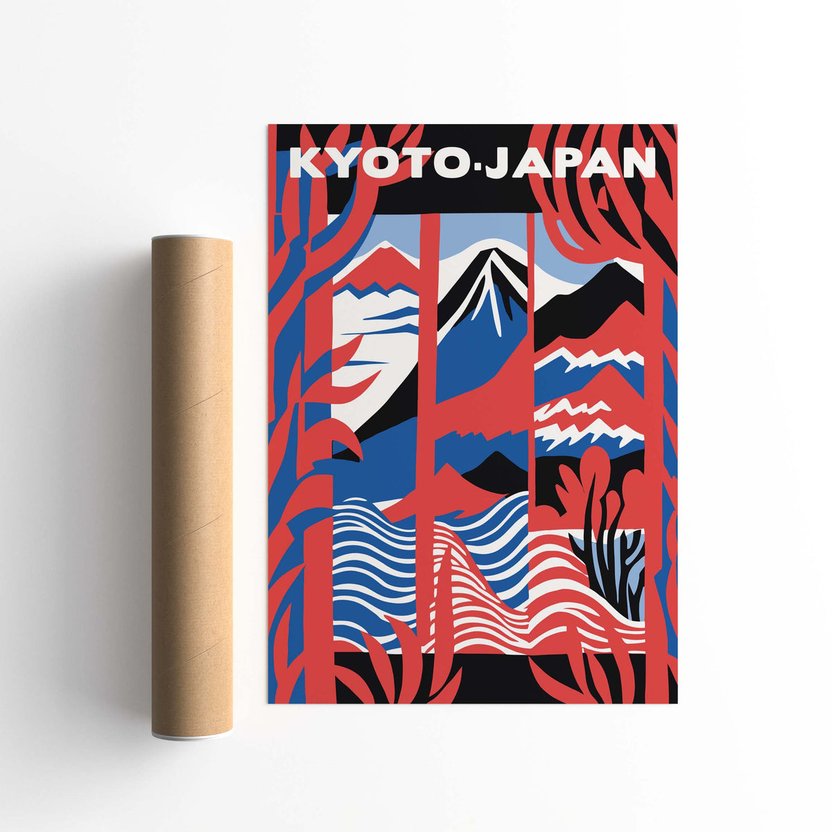 Kyoto Japan Travel Poster