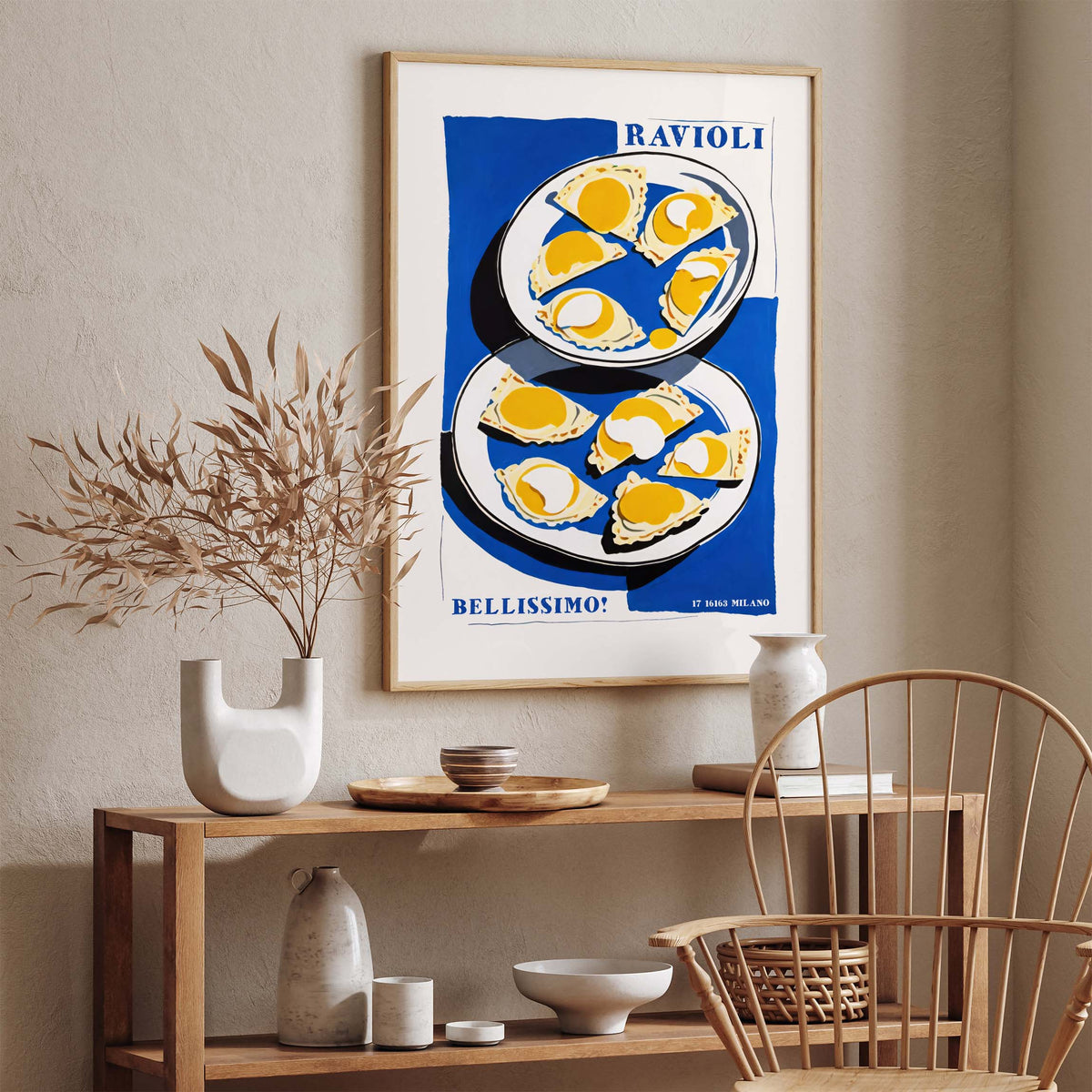 Ravioli Italian Food Wall Art