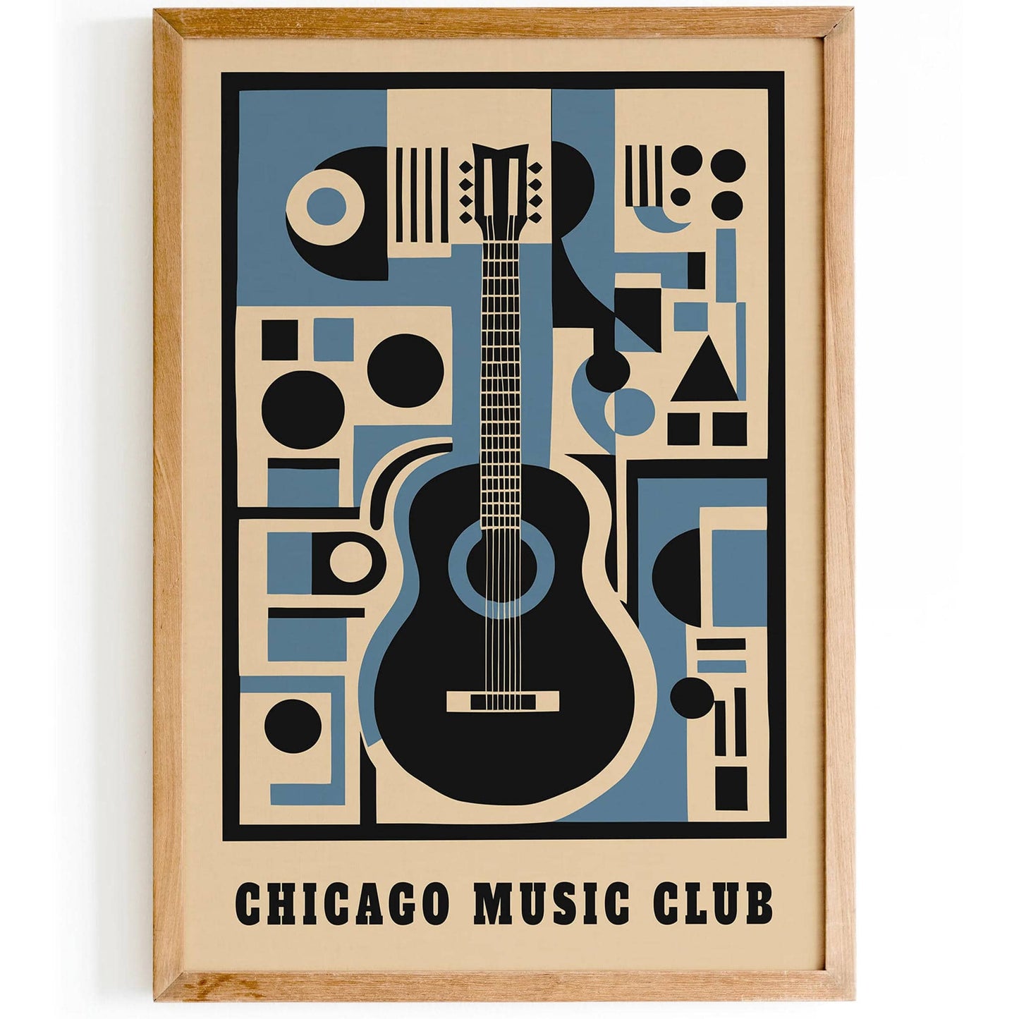 Chicago Music Club Poster - HypeSheriff