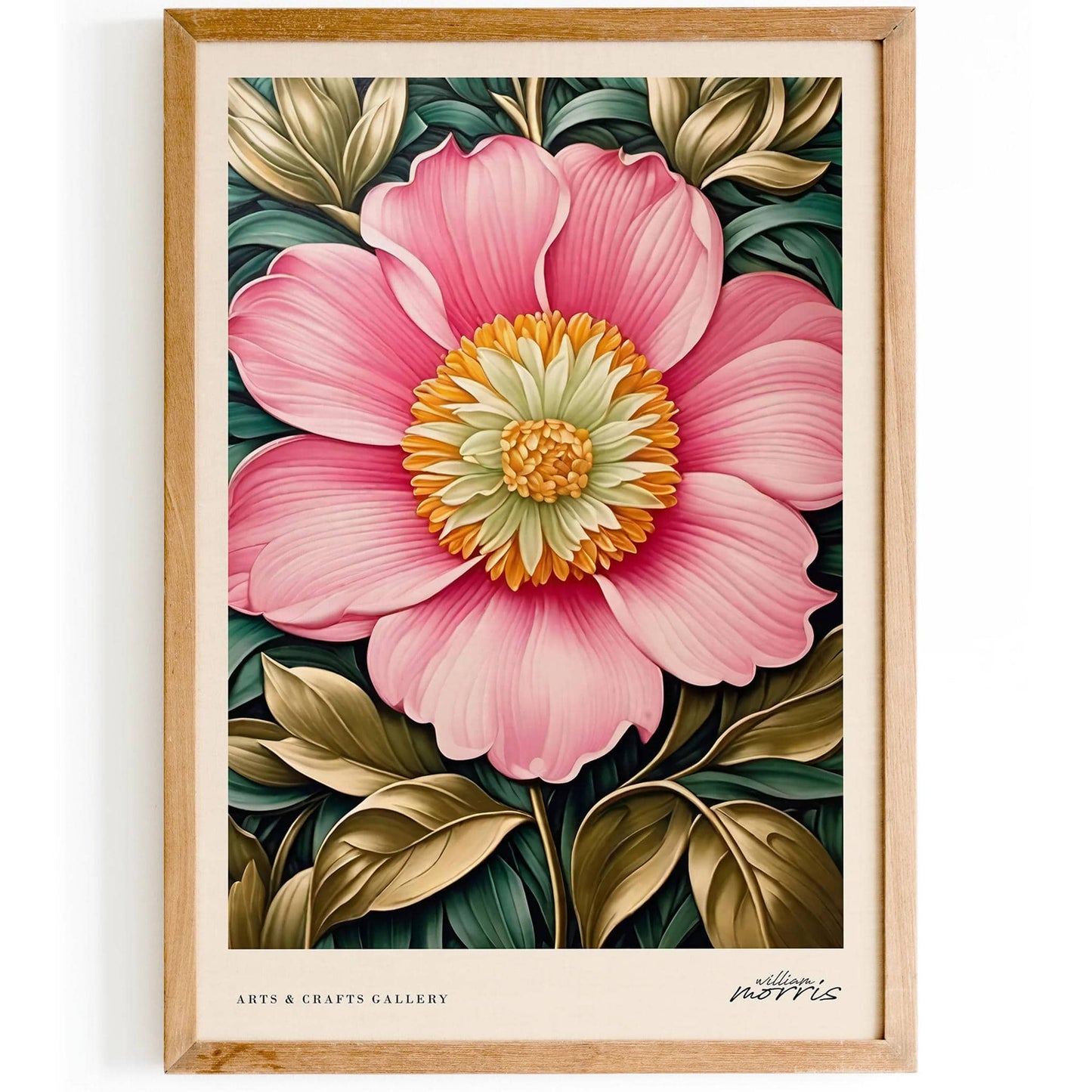 Timeless Elegance: William Morris Poster - HypeSheriff