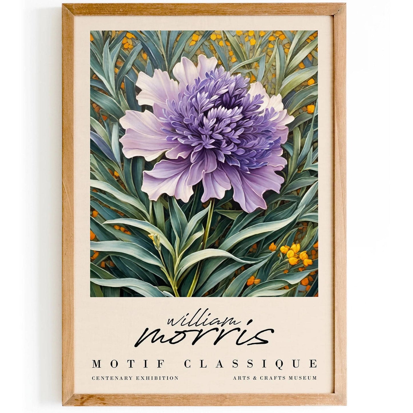 William Morris Blooms: Floral Symphony Poster - HypeSheriff