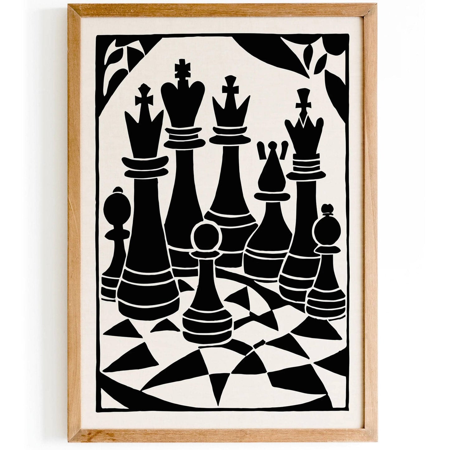 Checkmate Your Wall Decor, Stunning Chess-themed Poster - HypeSheriff