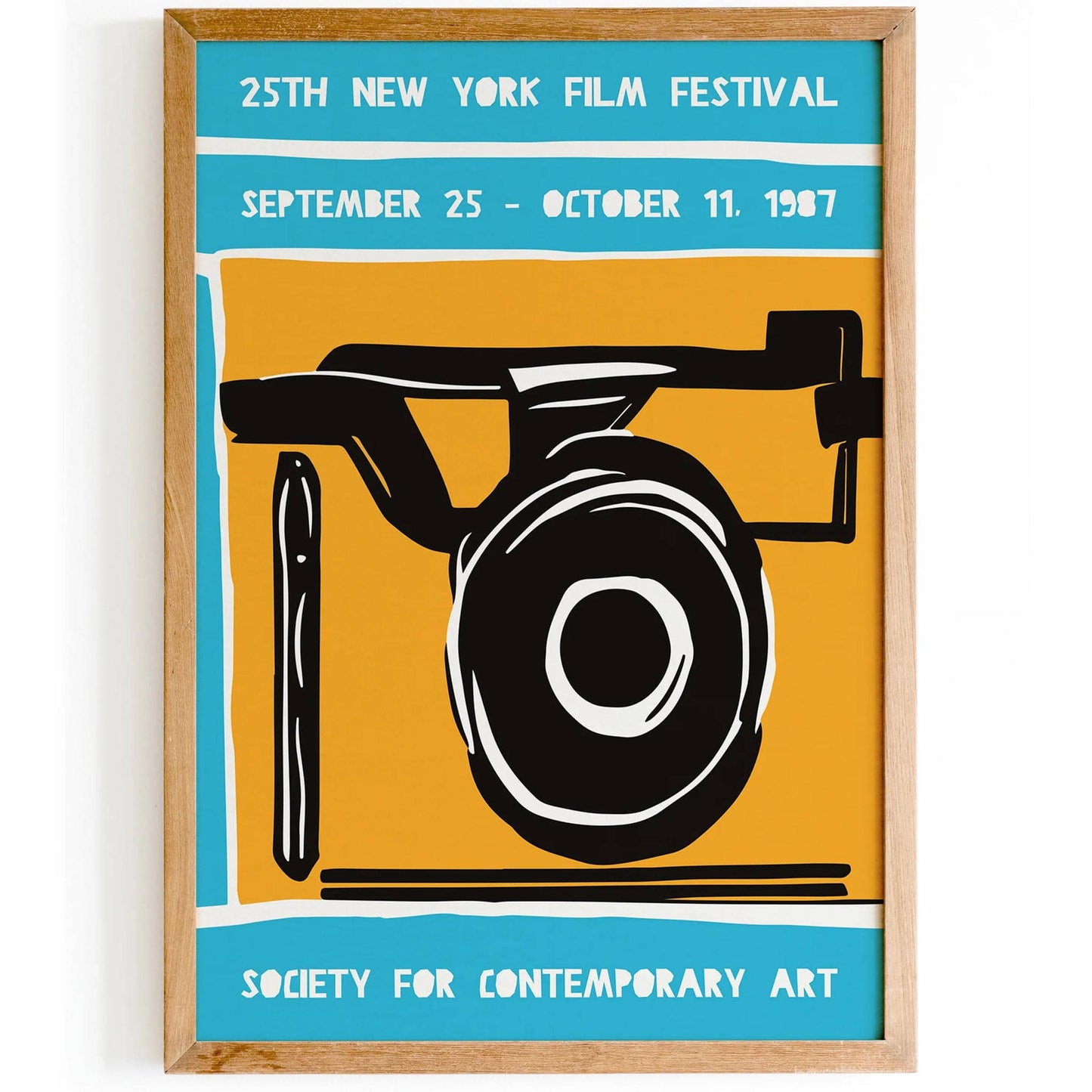 25th New York Film Festival Vintage Poster - HypeSheriff