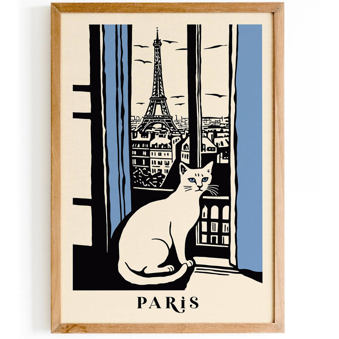 Cat in Paris Poster - HypeSheriff