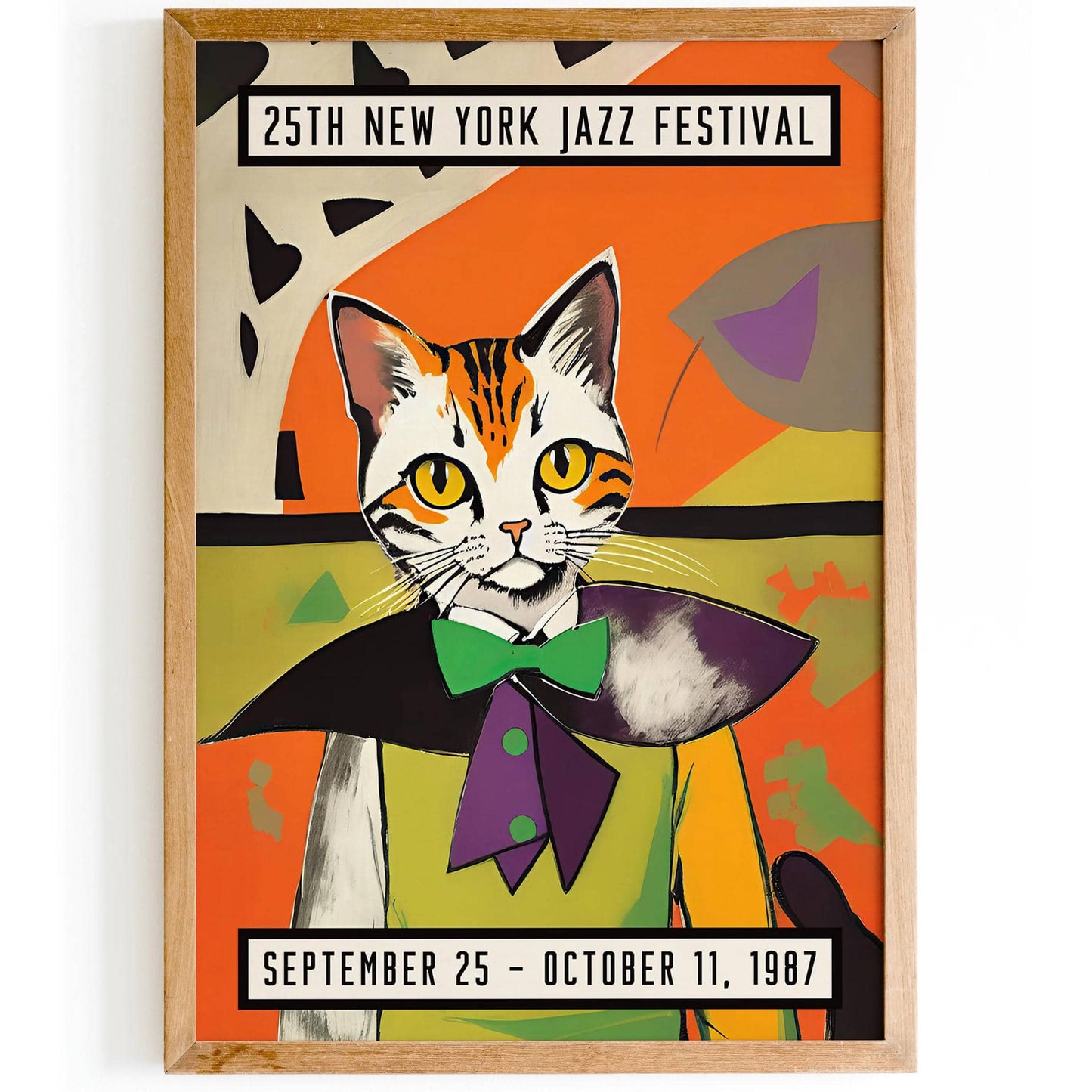 25th NYC Jazz Festival 1987 Poster - HypeSheriff