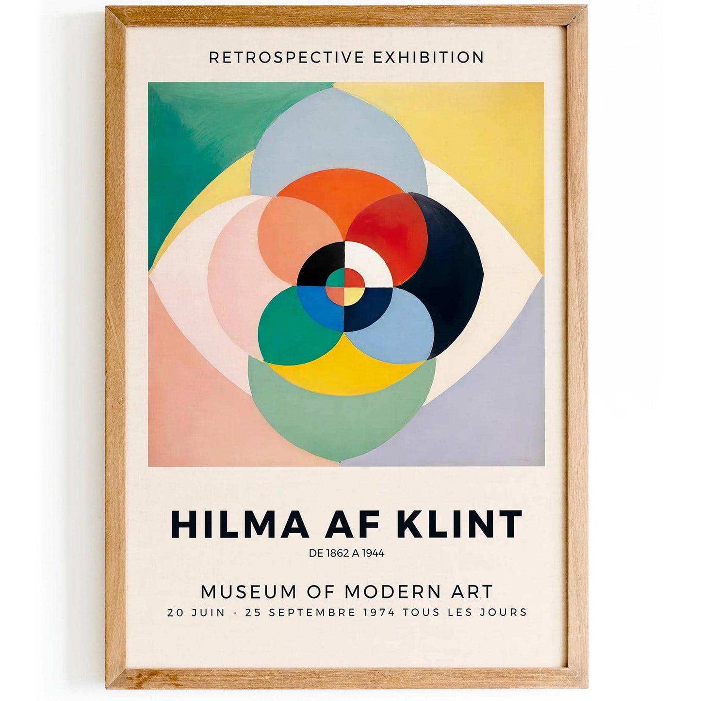 Abstract Hilma Af Klint Inspired Wall Art 2025