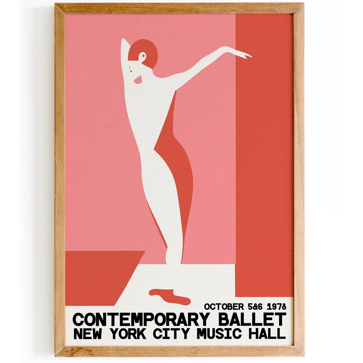 NYC Contemporary Ballet Poster - HypeSheriff