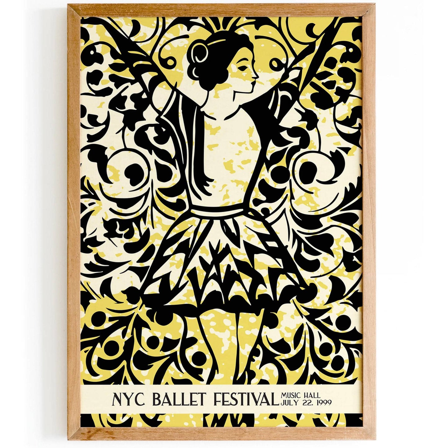 1999 NYC Ballet Festival Wall Art - HypeSheriff