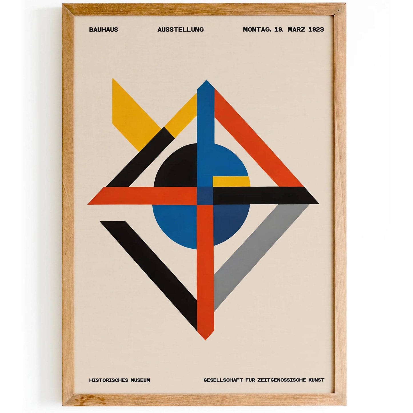 Bauhaus Exhibition Museum Poster - HypeSheriff