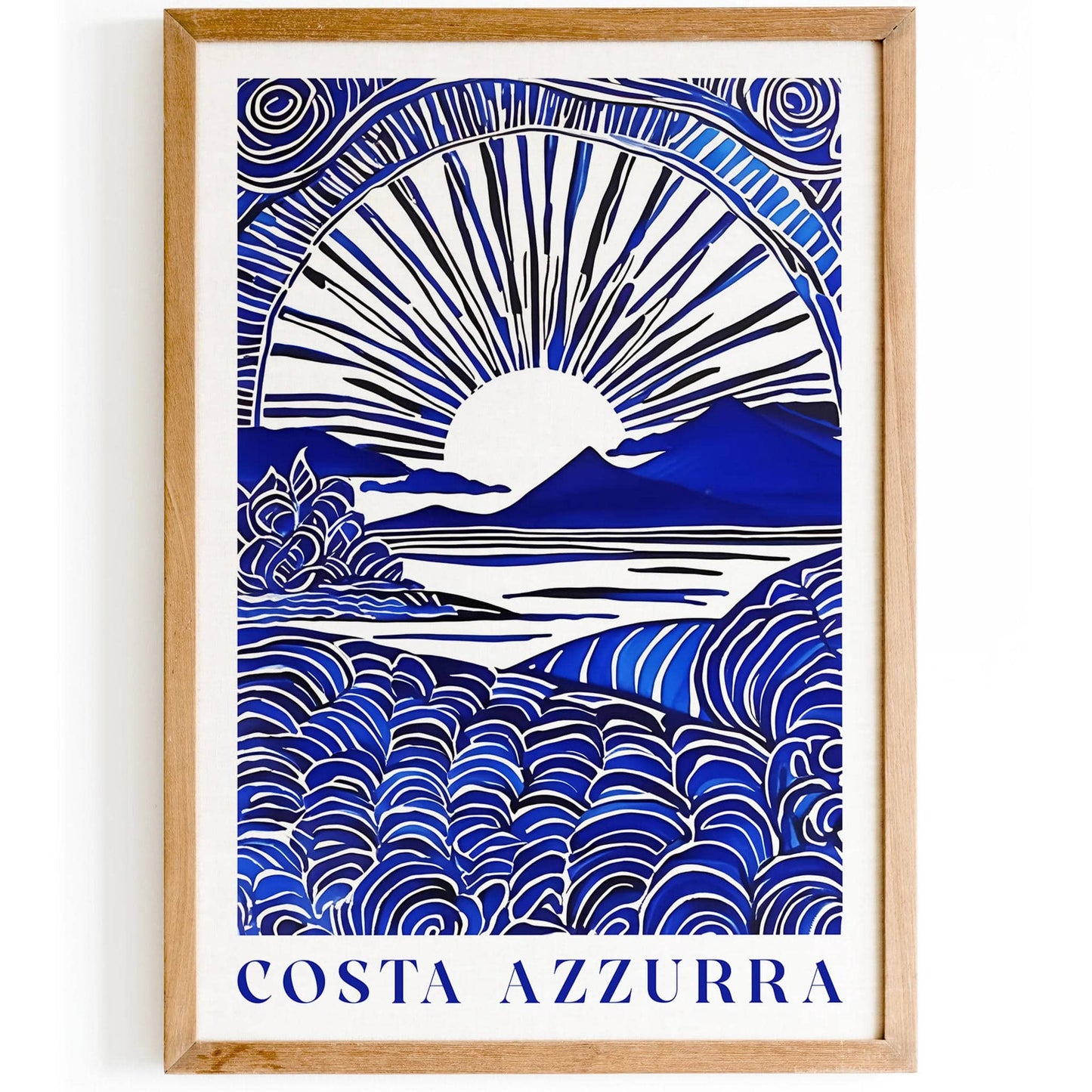 Costa Azzurra Poster - HypeSheriff