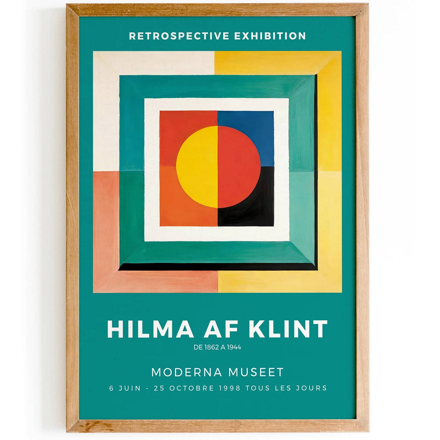 Hilma af Klint - Modern Exhibition Poster - HypeSheriff