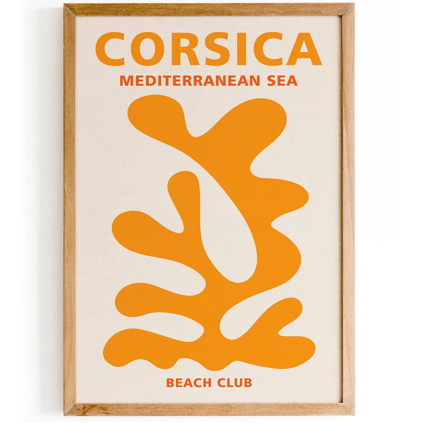 Corsica Beach Club Poster - HypeSheriff