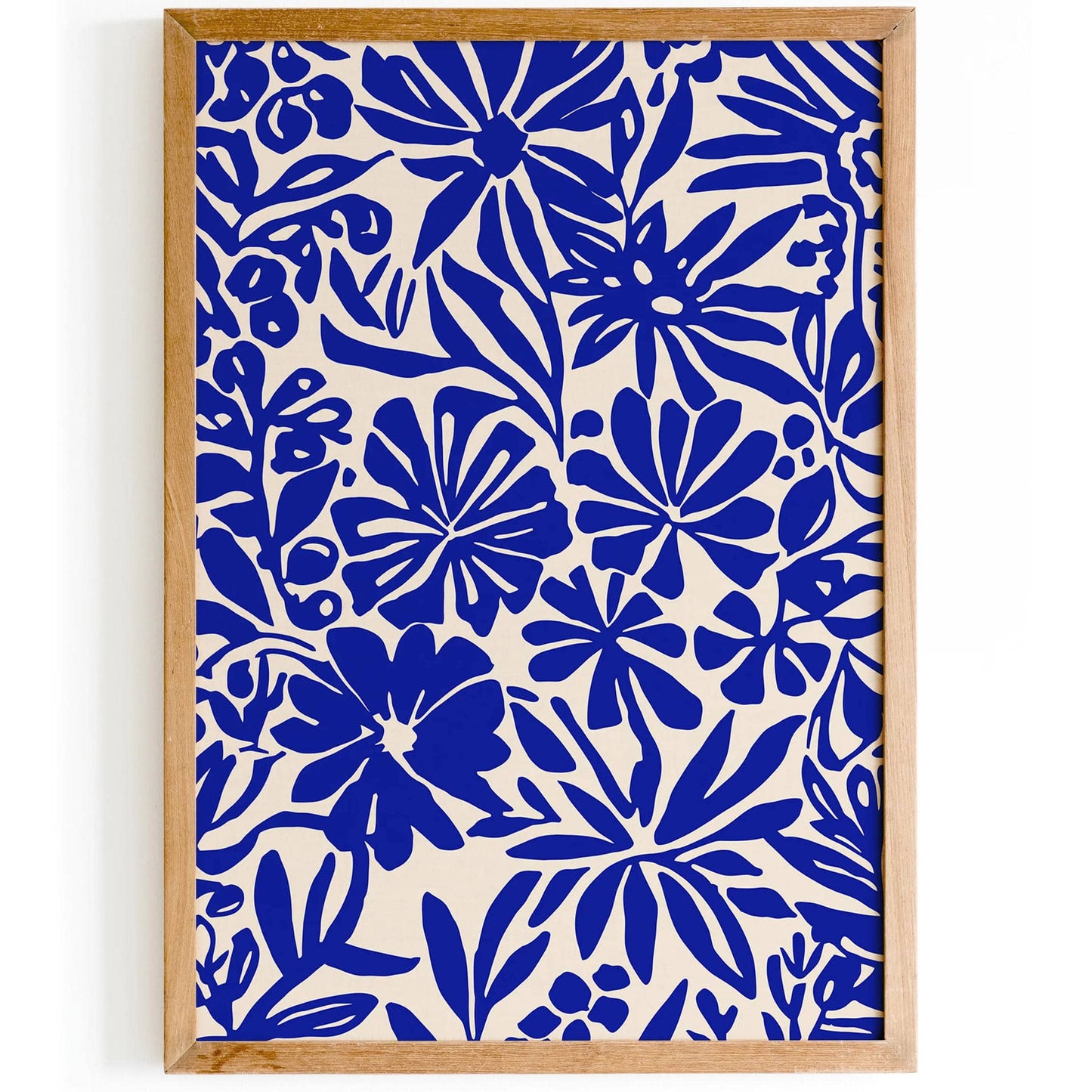 Indigo Botanical Poster - HypeSheriff