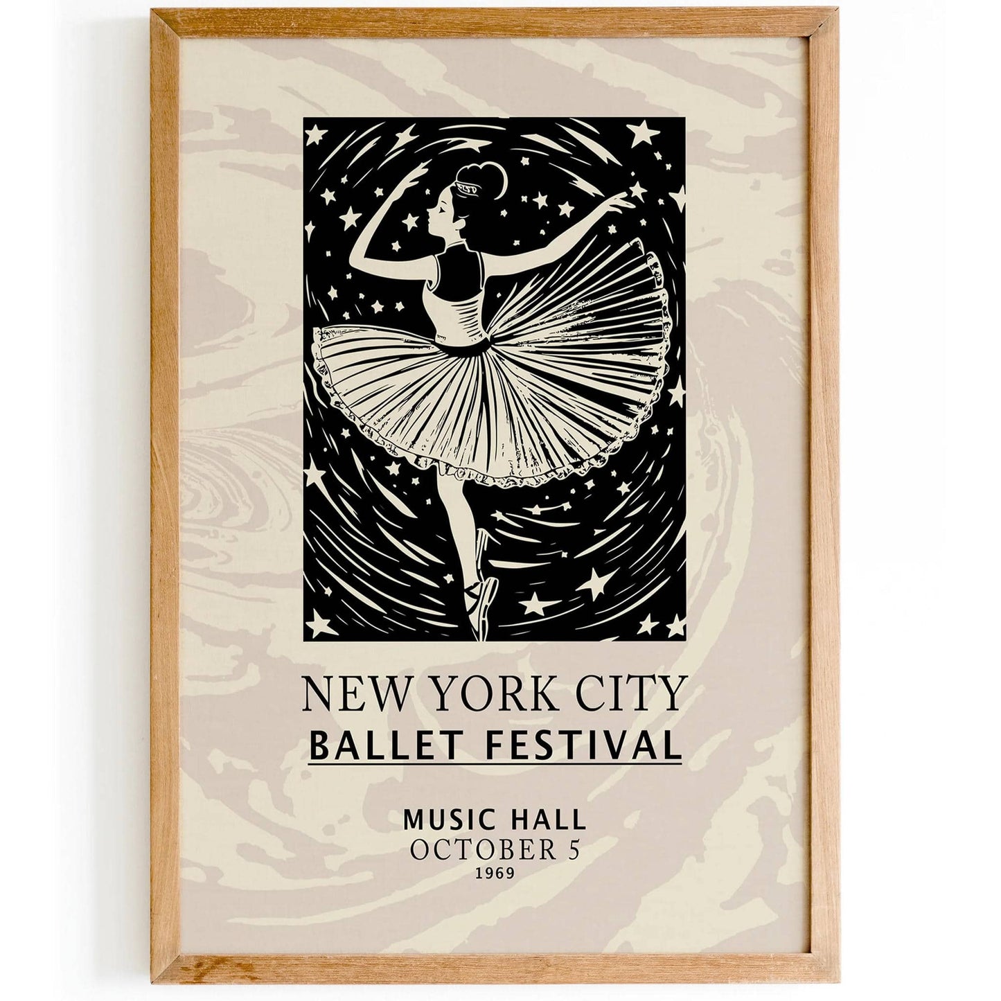 NYC 1969 Ballet Festival Poster - HypeSheriff