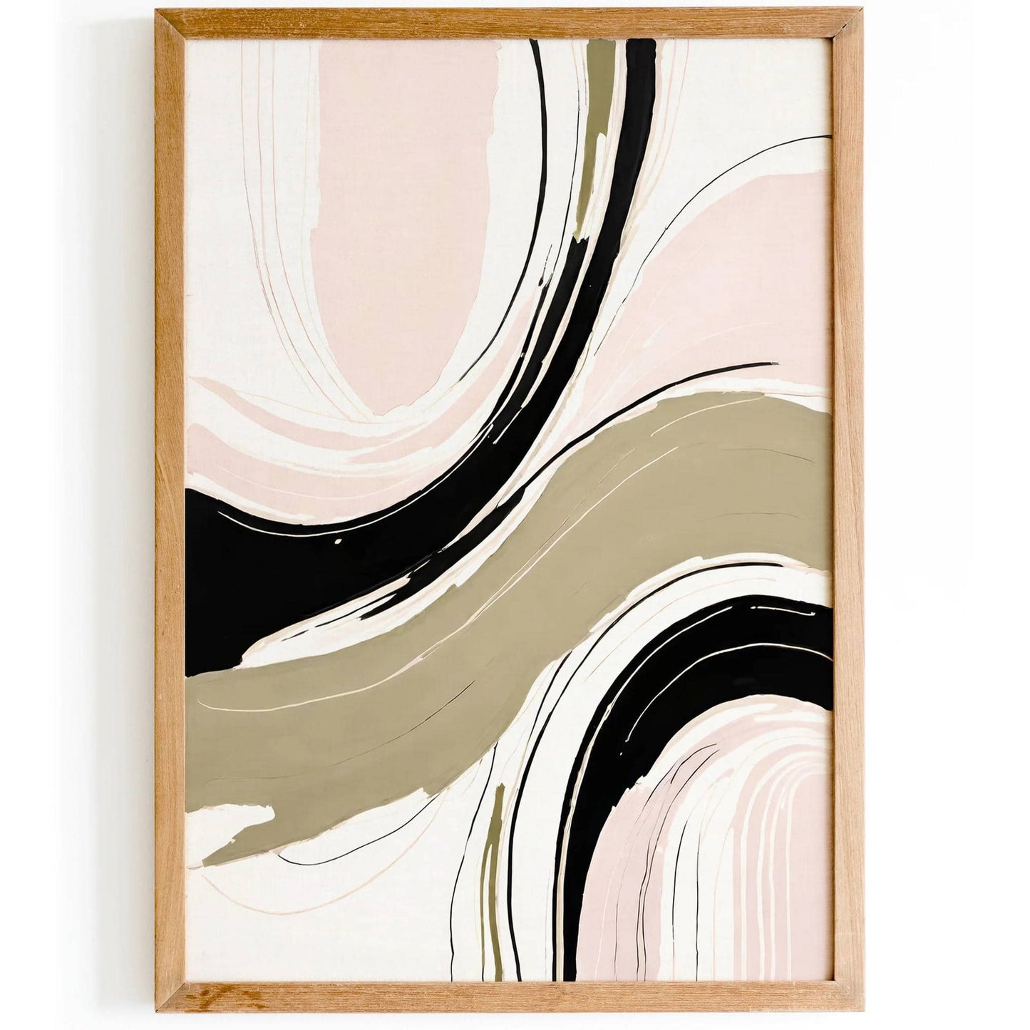 Chic Abstract Wall Art for Trendy Interiors - HypeSheriff