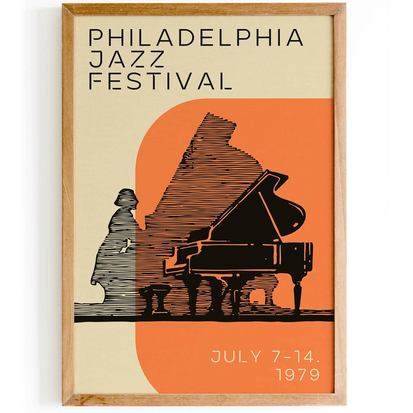 Philadelphia 1979 Jazz Festival Poster - HypeSheriff