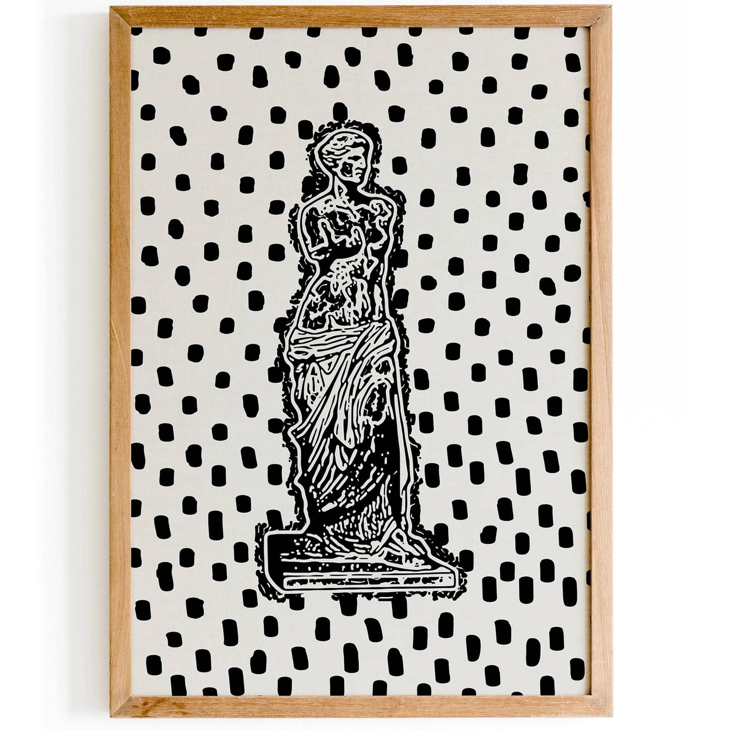 Venus de Milo Abstract Poster - HypeSheriff
