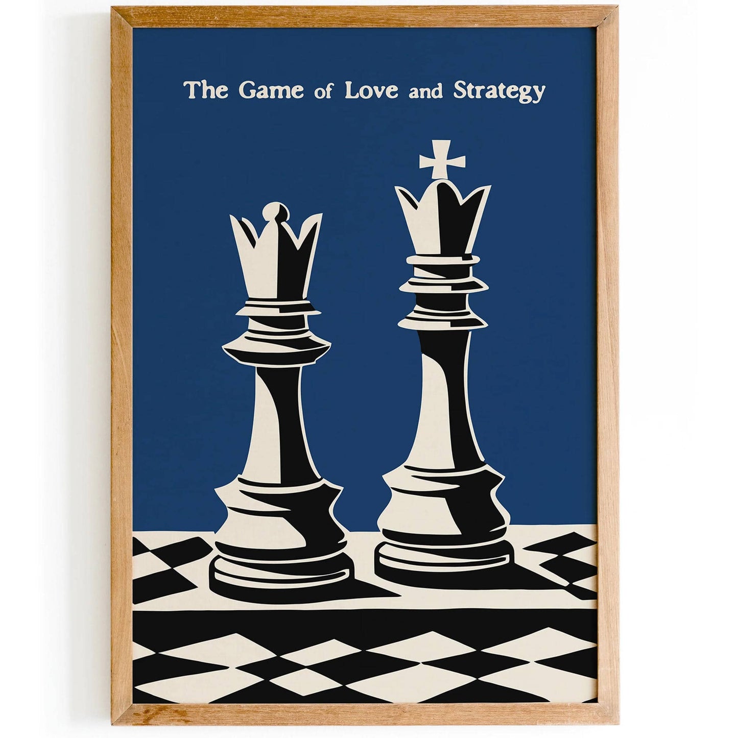 Chess The Game of Love and Strategy Poster
