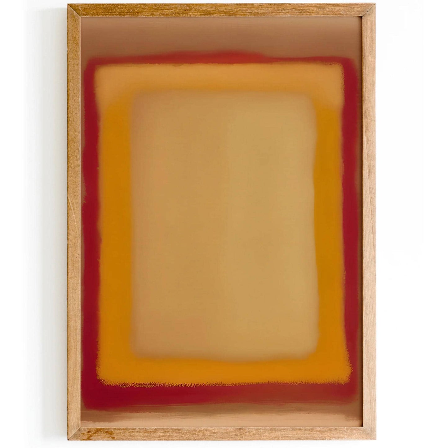 Caffe Latte - Modernist Abstract Poster - HypeSheriff