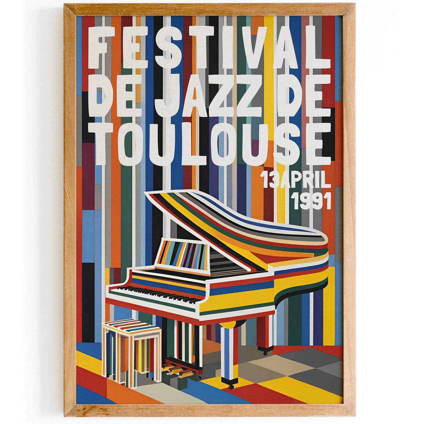 De Toulouse Jazz Festival Poster - HypeSheriff
