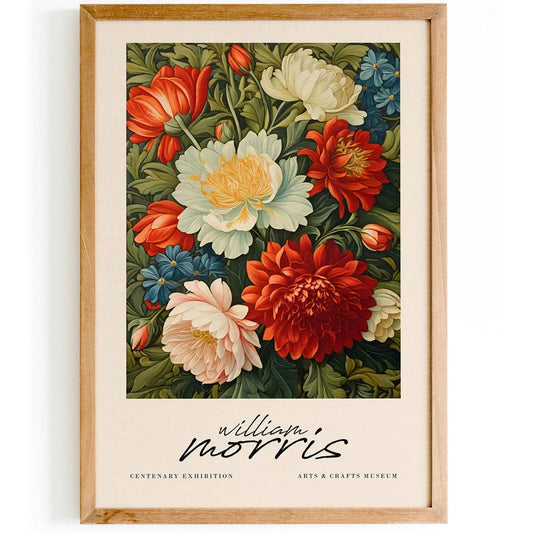 W. Morris Floral Art Nouveau Art Print 2025 - HypeSheriff