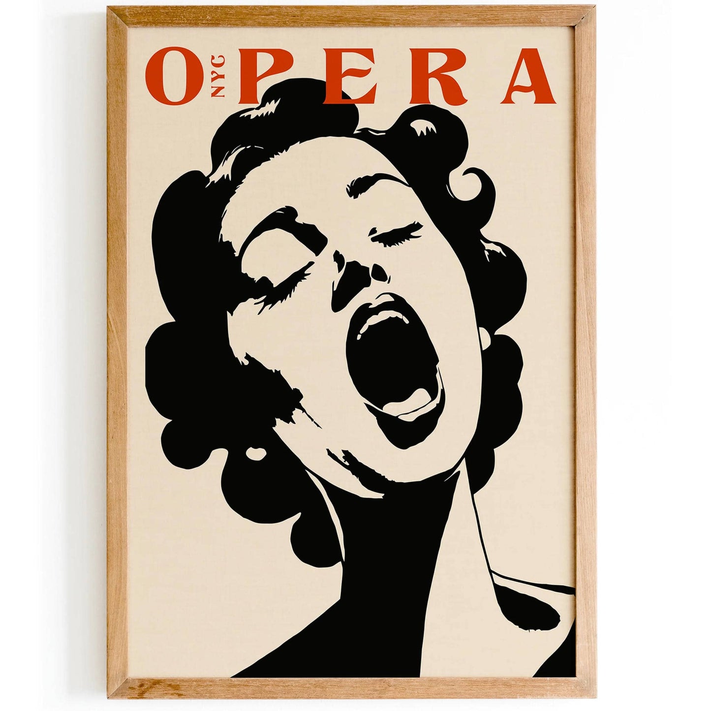 New York City Opera Music Art Print 2024 - HypeSheriff